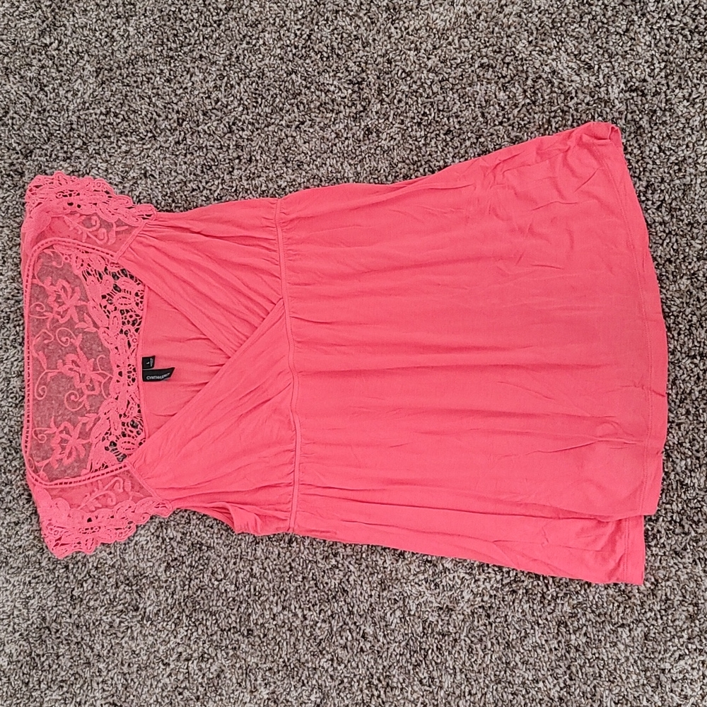 Pink blouse